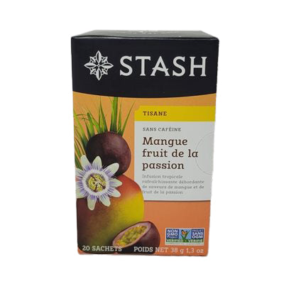 Mango and passion fruit herbal tea 20's