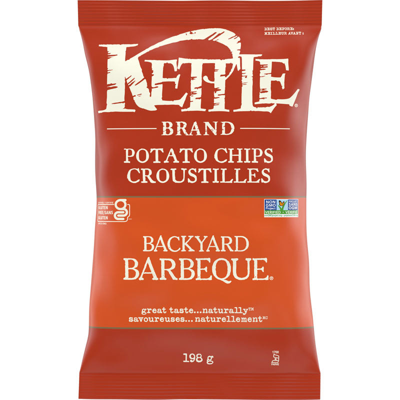 Croustilles barbeque 198g