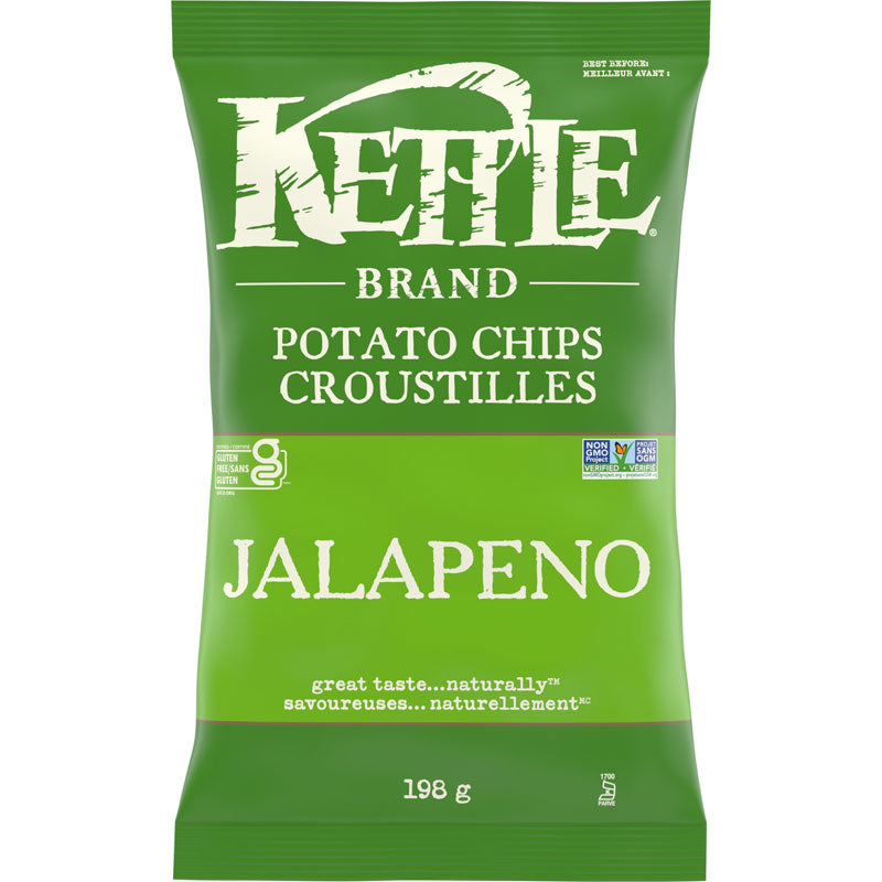 Croustilles jalapeno 198g