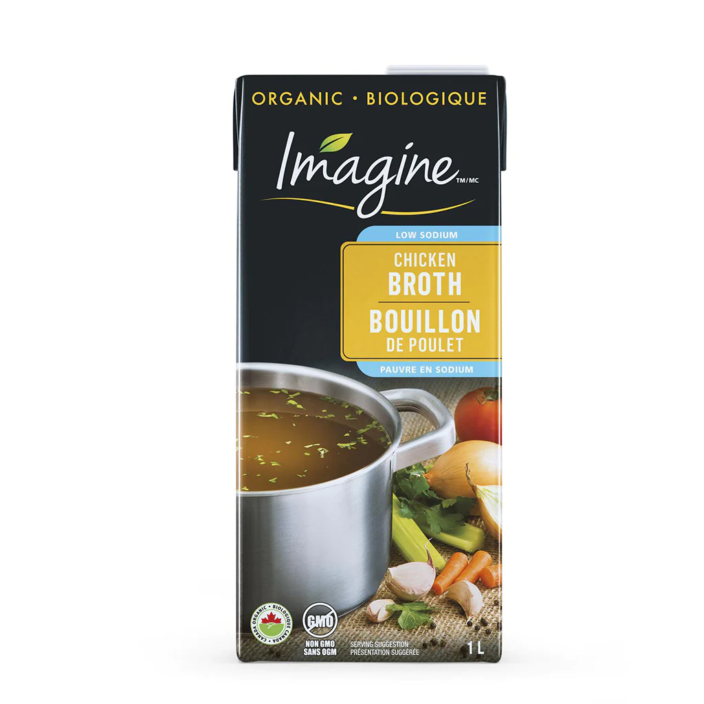 Organic chicken broth 1L