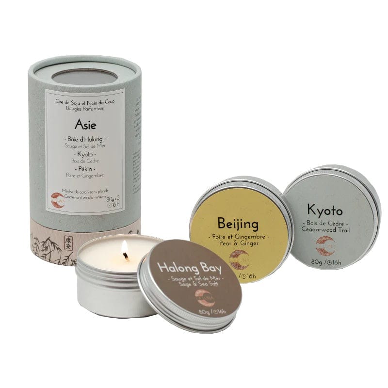 Asia candle discovery kit 3x80g