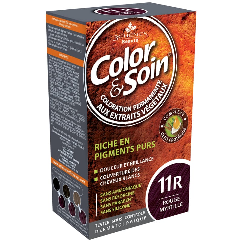 3 CHÊNES LABORATOIRE Soins & beauté Teinture 11R (rouge myrtille) 135ml