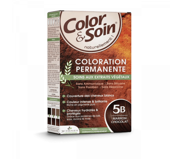 3 CHÊNES LABORATOIRE Soins & beauté Teinture 5B (marron chocolat) 135ml