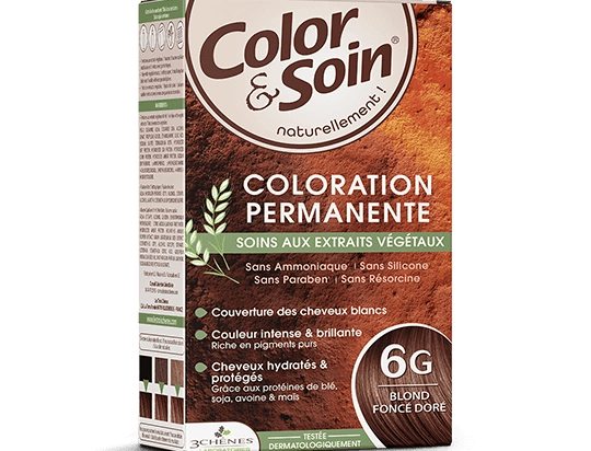 3 CHÊNES LABORATOIRE Soins & beauté Teinture 6G (blond foncé doré) 135ml