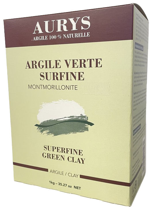 Argile verte surfine 1kg