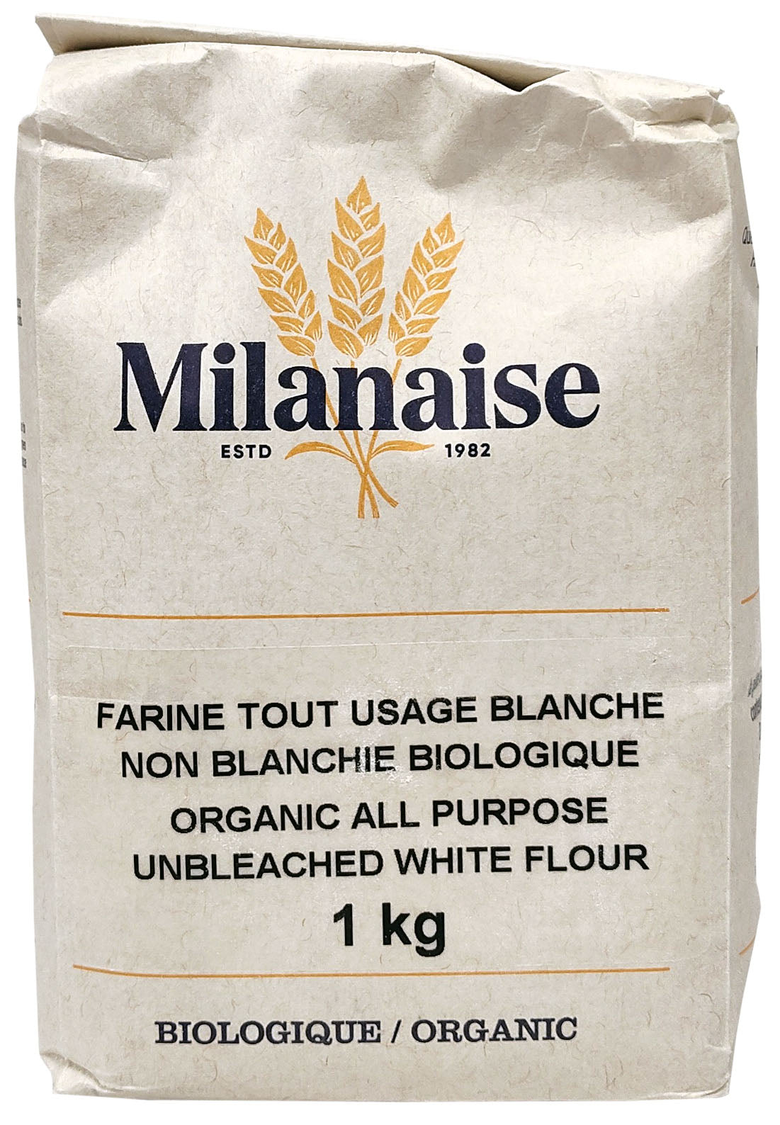 Organic Unbleached White All Purpose Flour 1kg