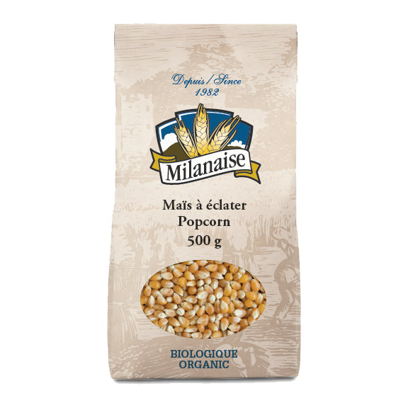 Organic popcorn 500g