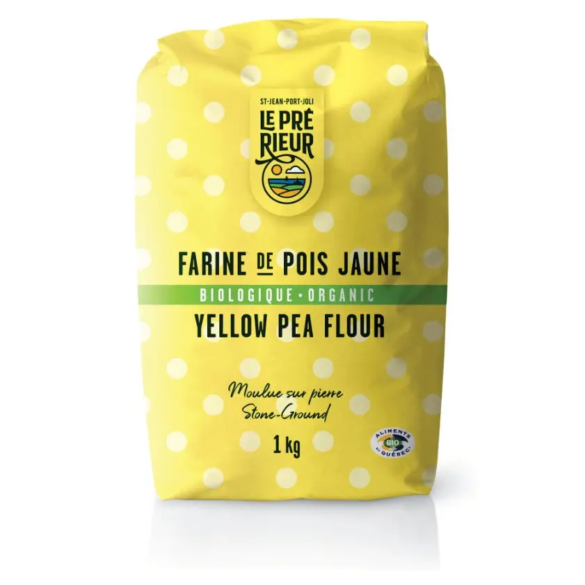 Farine pois jaunes bio 1kg