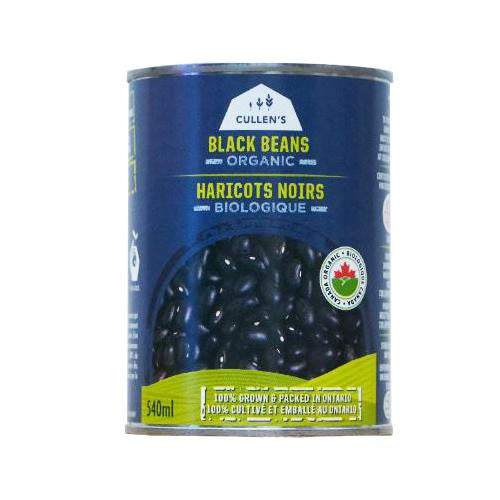 Organic black beans 540ml