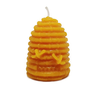 Small beehive votive candle 100% pure beeswax (one)