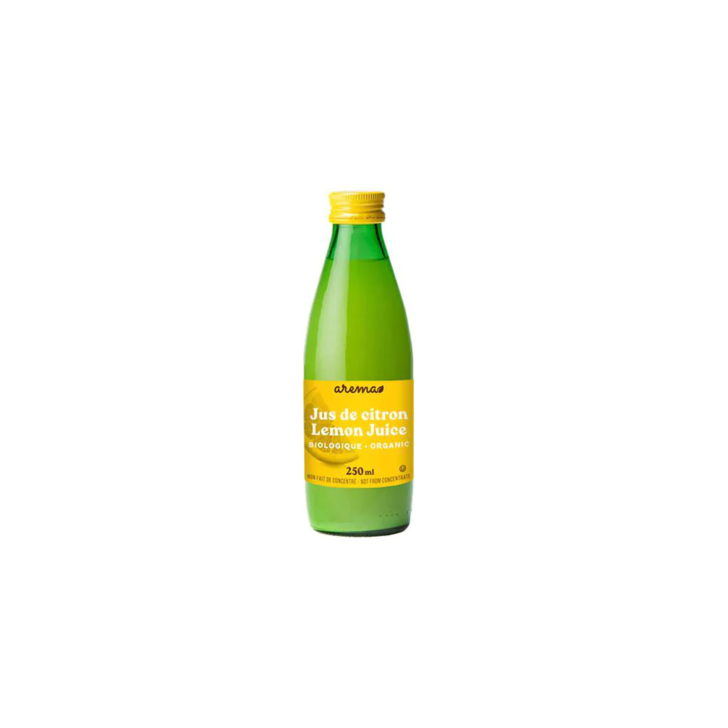 Jus de citron bio 250ml