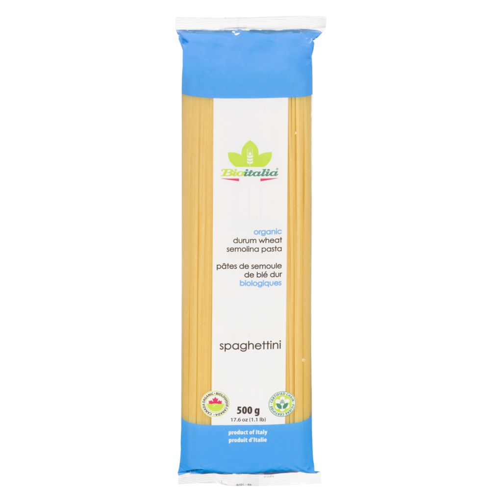 Pâtes spaghettini ble dur bio 500g