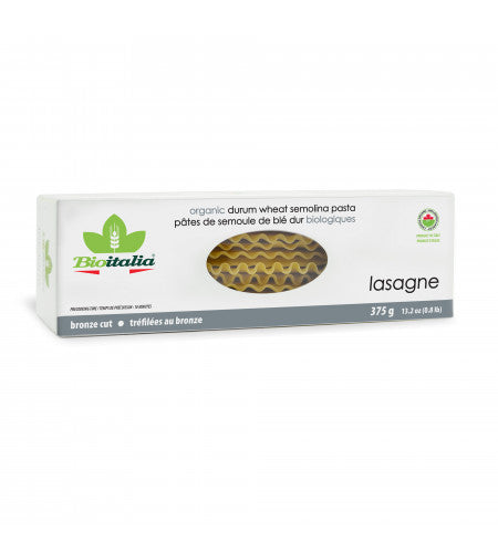 Pâte de semoule de blé du lasagne bio 375g