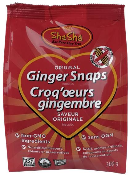 Croq'oeurs with original ginger 300g