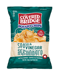 Salt and vinegar potato chips 170g