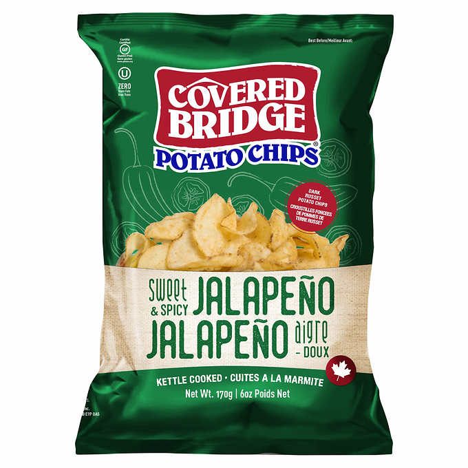 Sweet and Sour Jalapeno Chips 170g