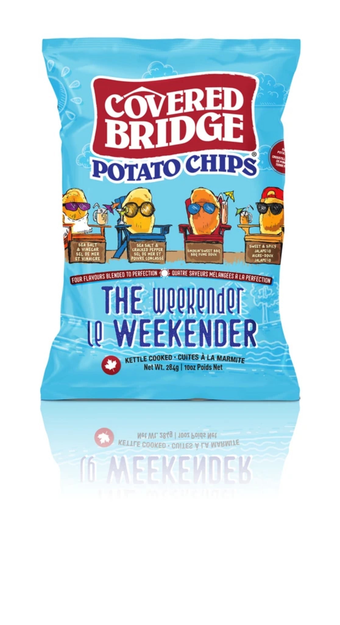 Weekend potato chips 284g