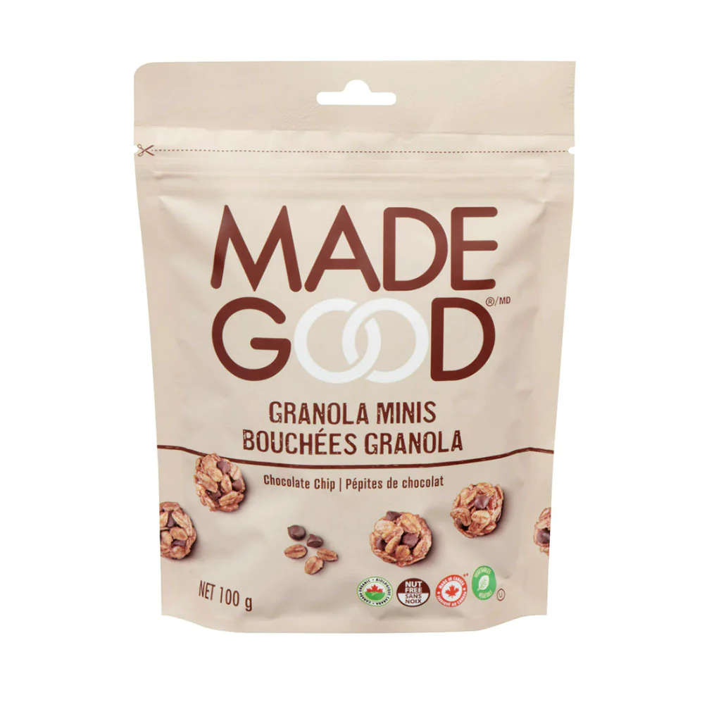 Bouchées granola pépites de chocolat bio 100g