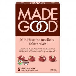 Mini-biscuits moelleux velours rouge bio 5x24g