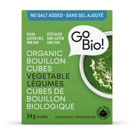 Organic gluten-free vegetable broth without salt 54g