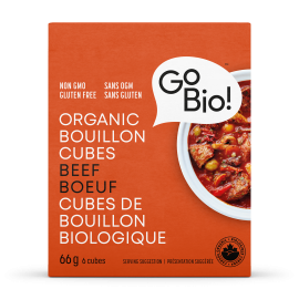 Bouillon de bœuf sans gluten bio 66g