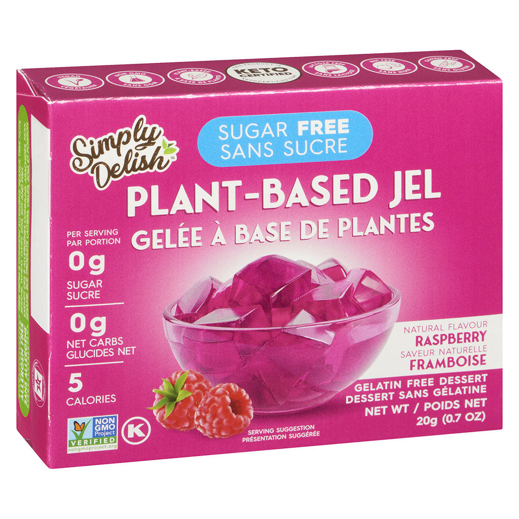 Raspberry Flavor Jelly Dessert 20g