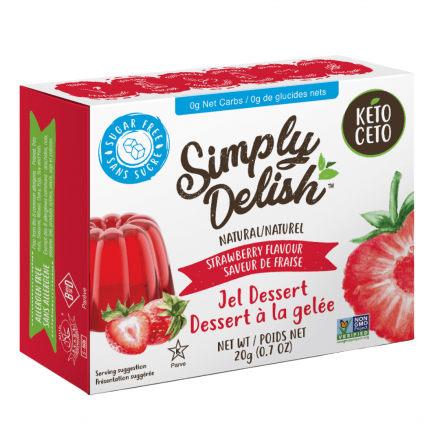 Strawberry Flavor Jelly Dessert 20g