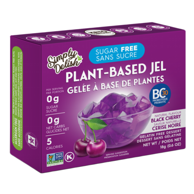 Jelly dessert black cherry flavor 20g