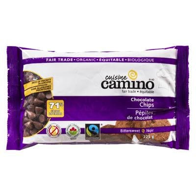 Organic dark chocolate chips 225g