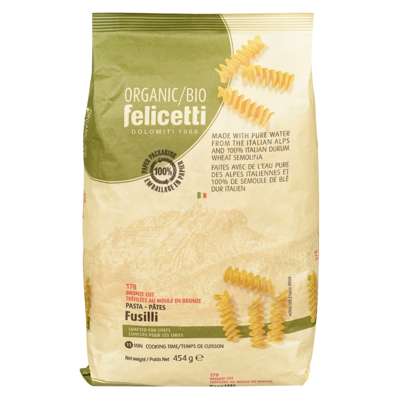 Fusilli blé dur bio 454g