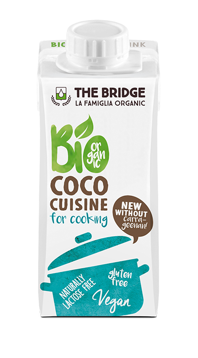 Organic coconut cream for cooking 200ml