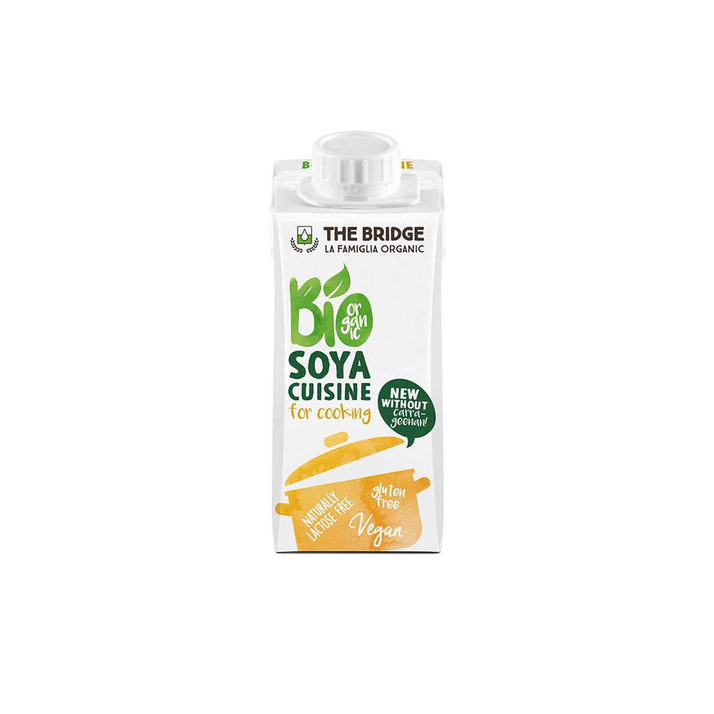 Crème de soya bio pour la cuisine 200ml