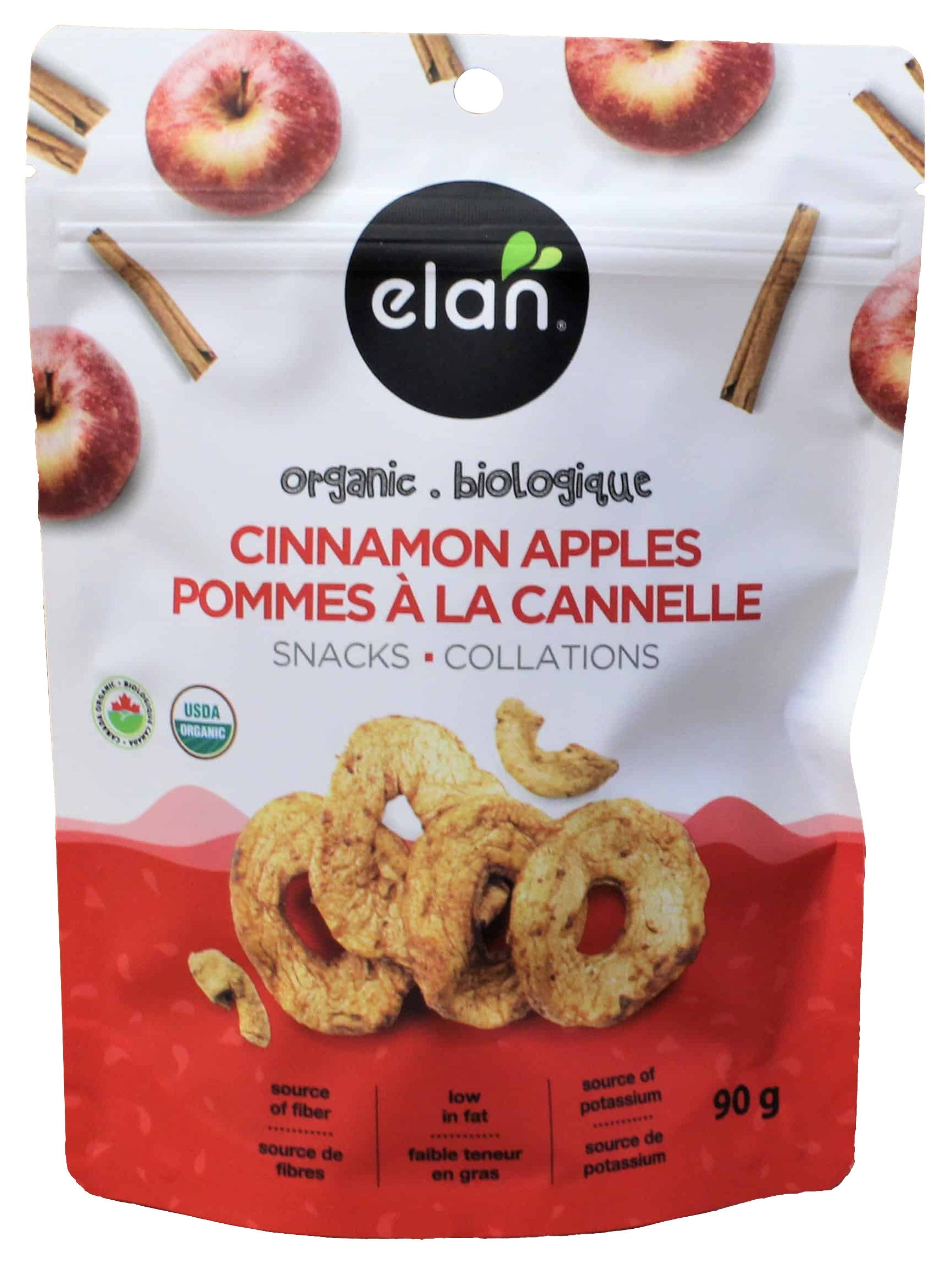 Organic Cinnamon Apples 90g