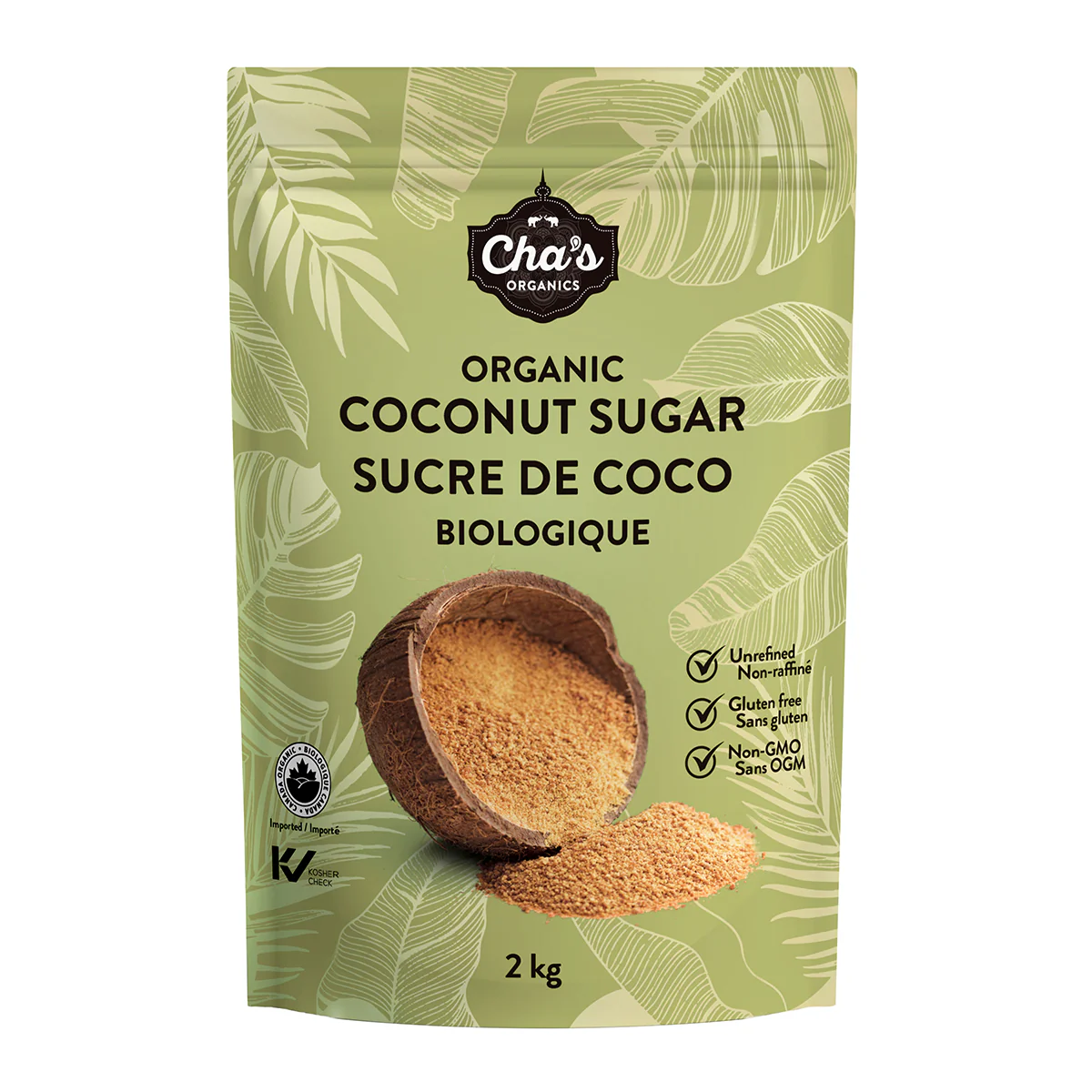 Sucre de coco bio 2kg