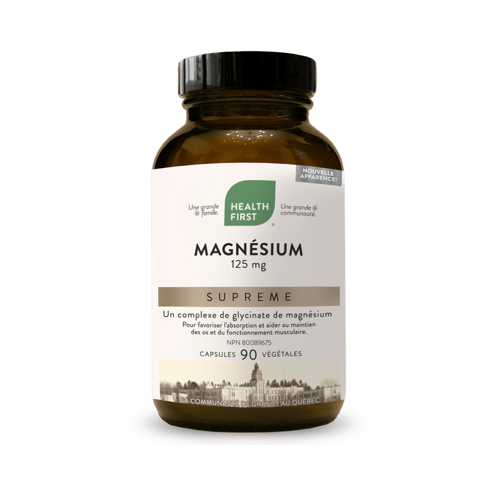 Magnésium 125mg suprême 90vcaps