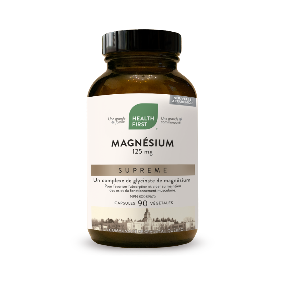 Magnésium 125mg suprême 90vcaps