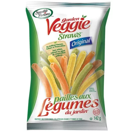 Pailles aux légumes du jardin 142g