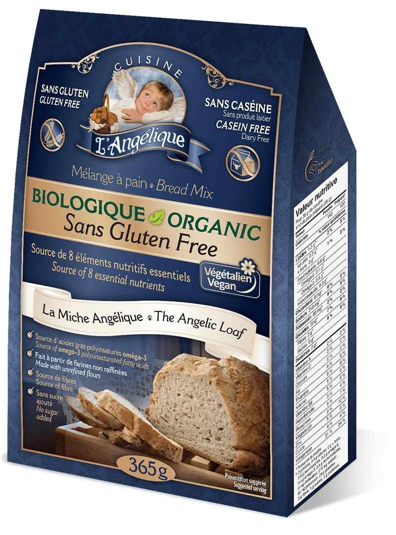 Mélange à pain la miche Angélique biologique 365g