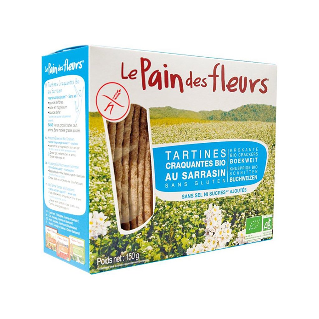 Tartines sarrasin sans-sel biologiques 150g