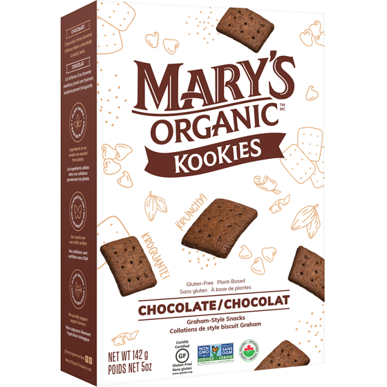 Organic chocolate graham crackers 142g