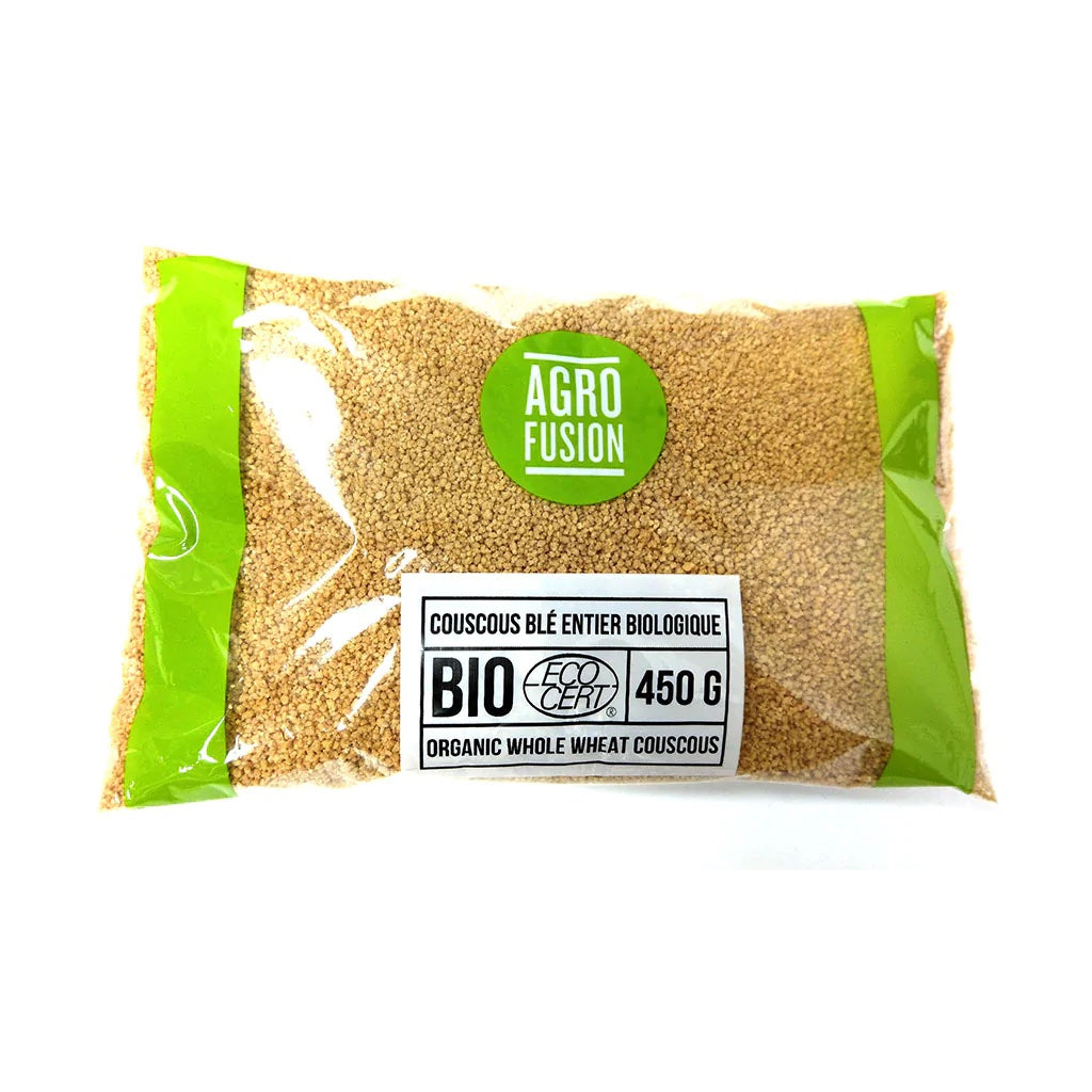 Organic whole wheat couscous 450g