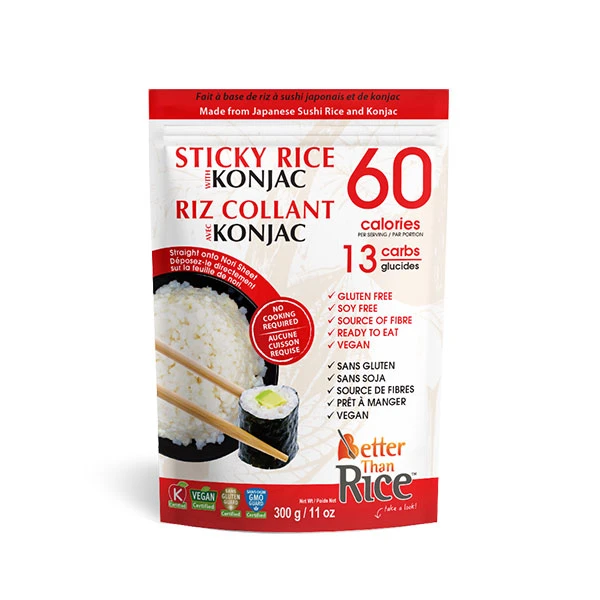 Konjac organic sticky rice 300g