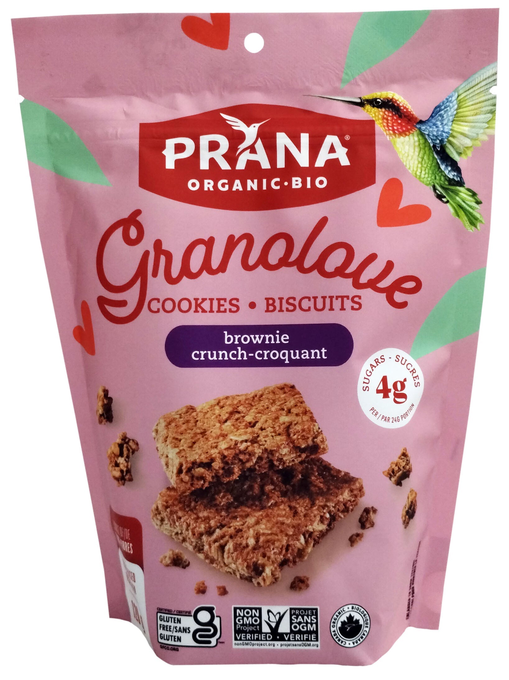 Granolove Biscuits brownie crunch croquant bio 120g