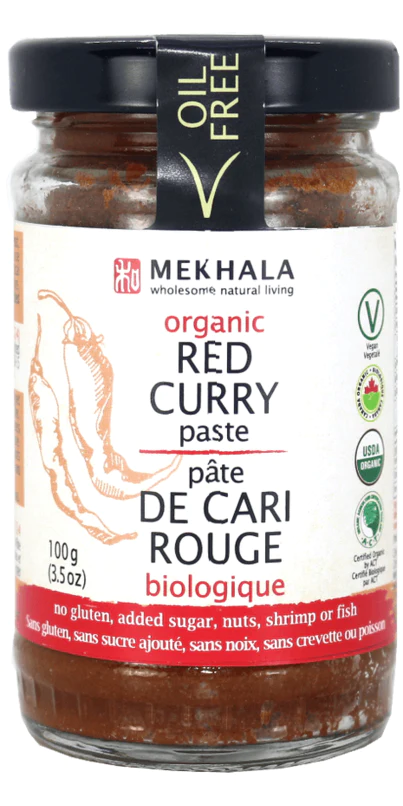 Organic red curry paste 100g