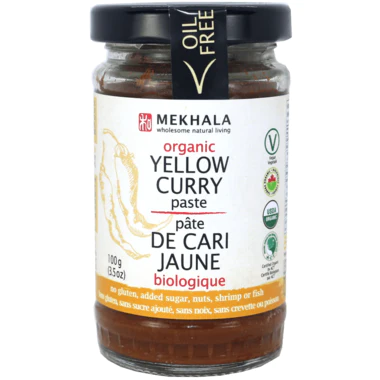 Organic yellow curry paste 100g