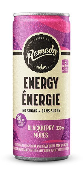 Blackberry Sugar Free Kombucha Caffeinated Energy Drink 330ml