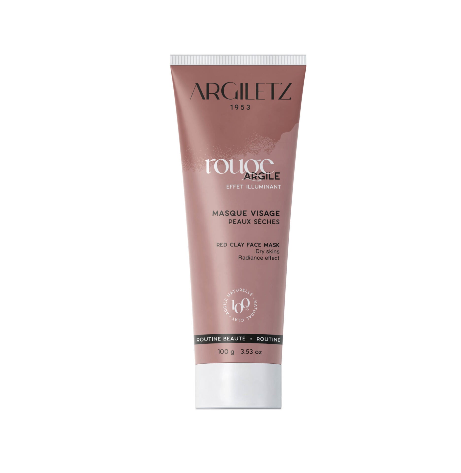 Masque argile rouge (visage , peau sèche) 100g