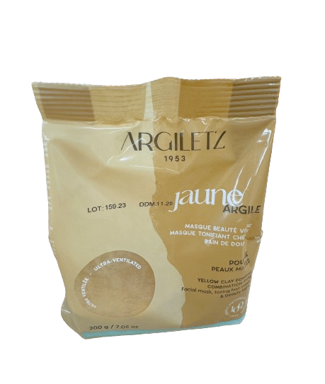 Argile jaune ultra-ventilée (peau mixte) 200g