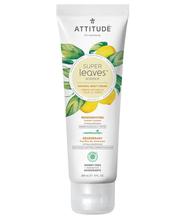 Natural regenerating body cream lemon tree leaves 240ml