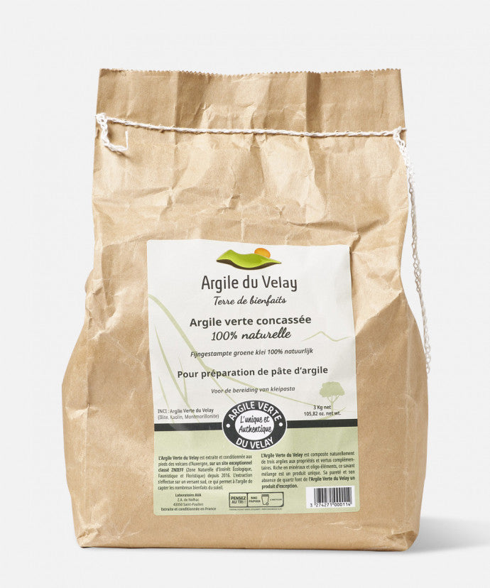 Crushed green clay 3kg